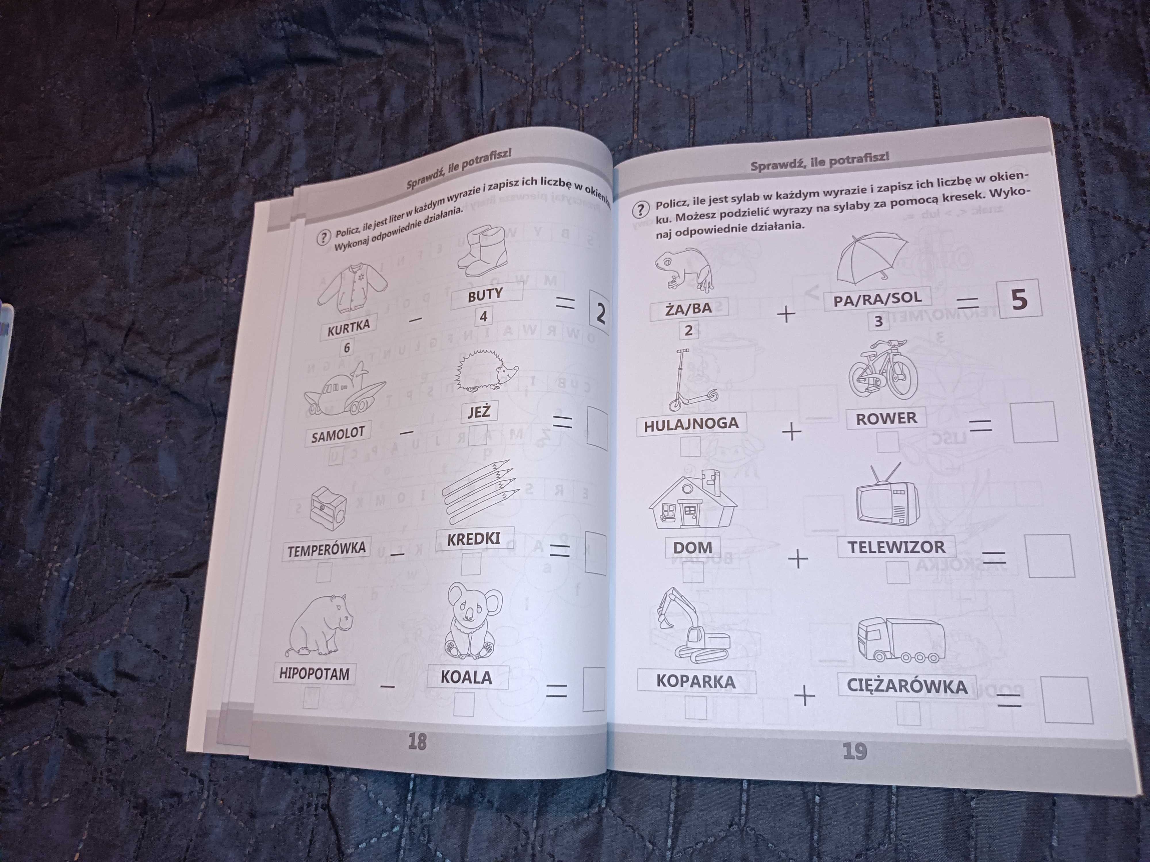 Sprawdź ile potrafisz, matematyka sylaby dodawanie Niko