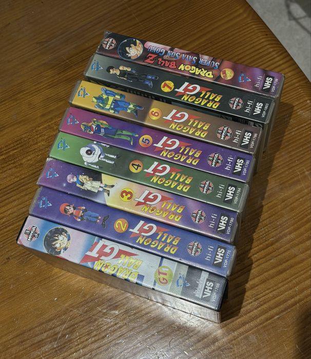 Cassetes VHS Dragon Ball