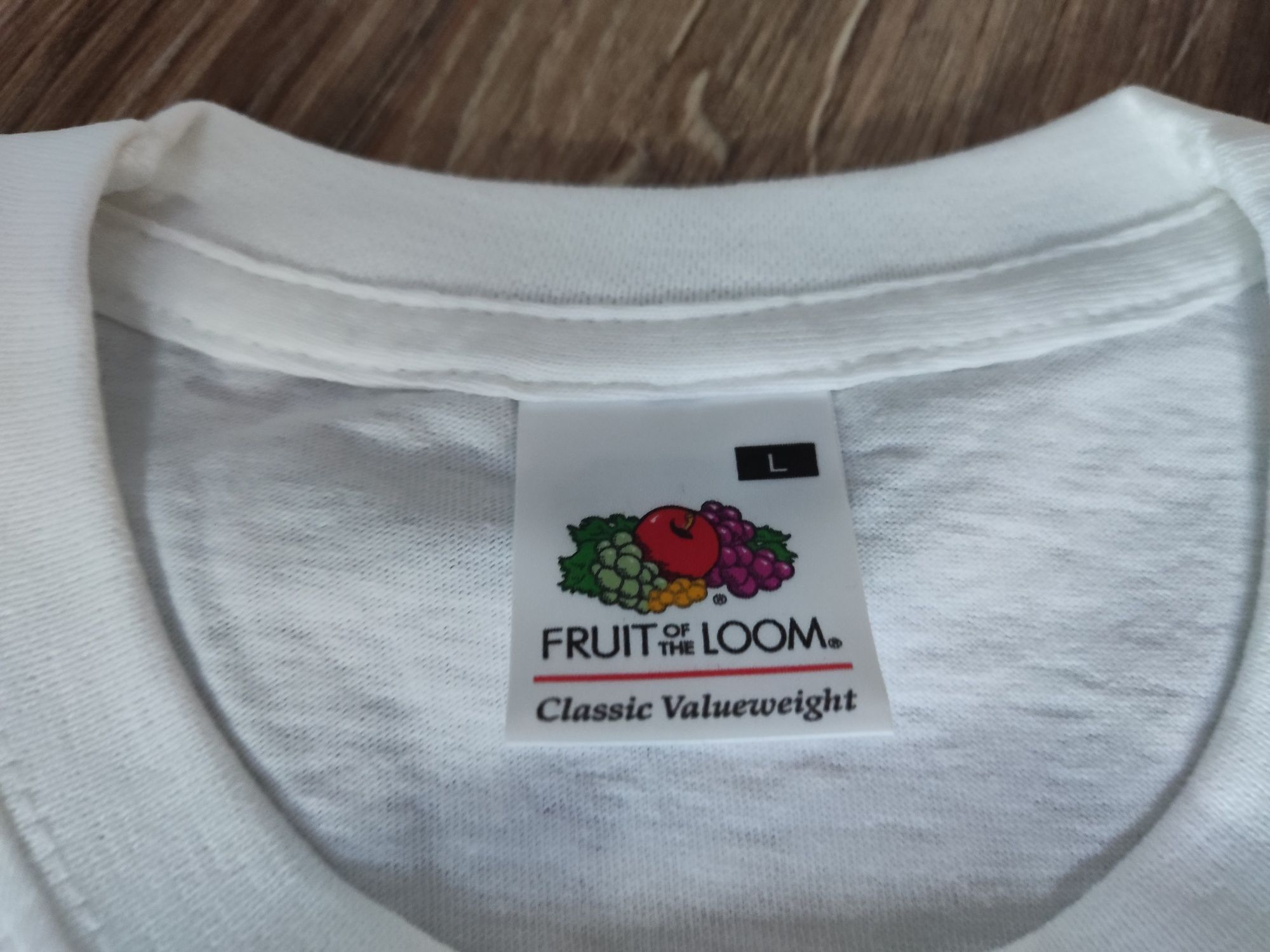 Koszulka biała z nadrukiem