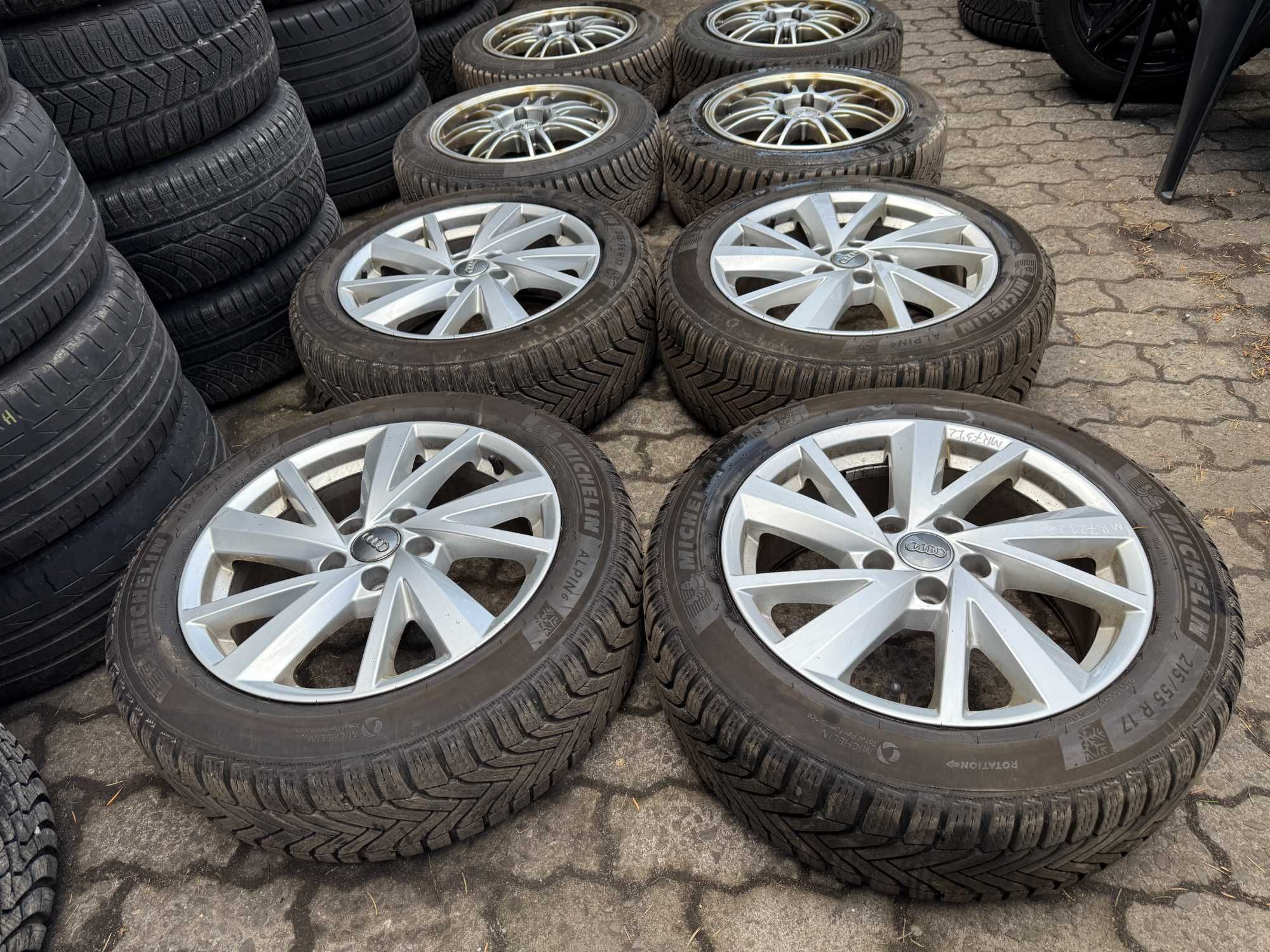 Koła 17" 5x112 Audi Q2 Skoda Karoq Superb VW Passat T-Roc opony 2022 r
