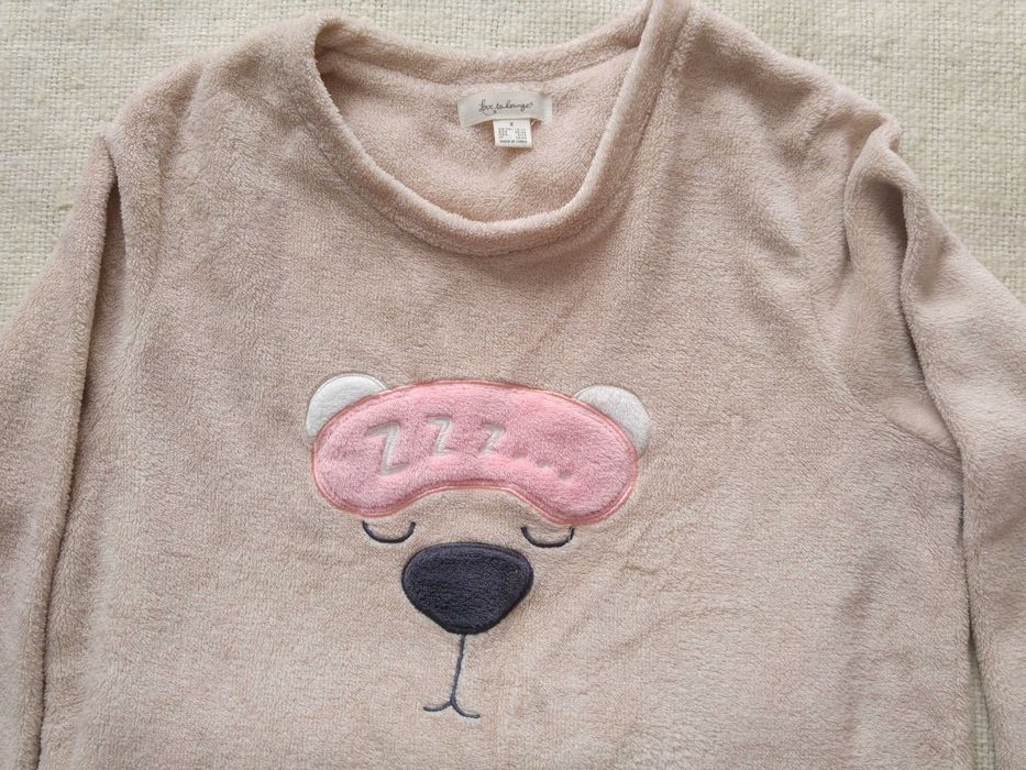 Piżama damska ciepła z "misia"