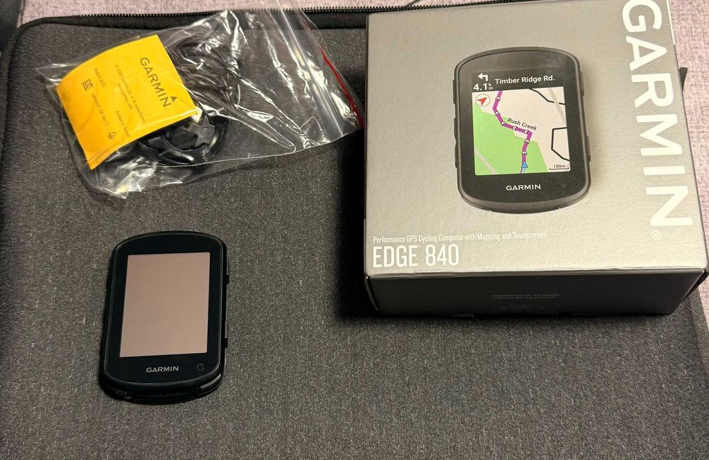 Garmin Edge 840 – stan idealny, szkło ochronne, komplet, kwiecień 2024