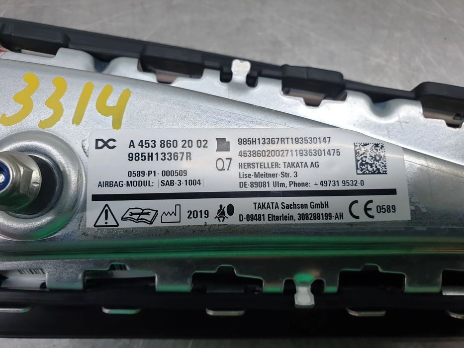 Airbag banco direito RENAULT Twingo III (BCM_)