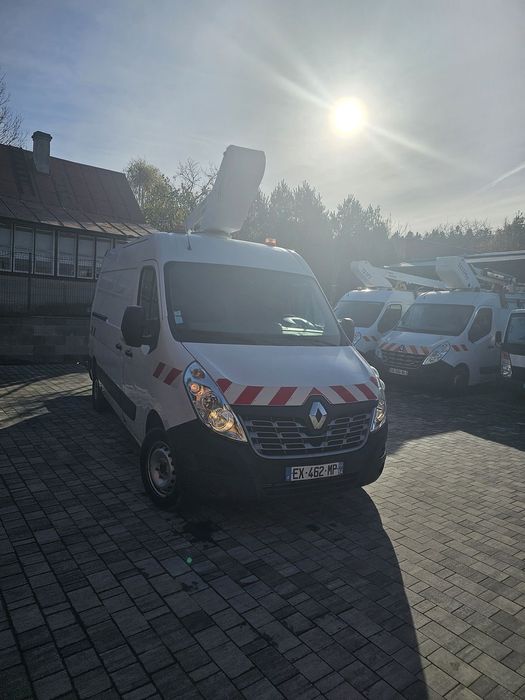 Renault MASTER.  podnośnik koszowy FranceElevateur 121.  Udt , RESURS , w cenie urządzenia.