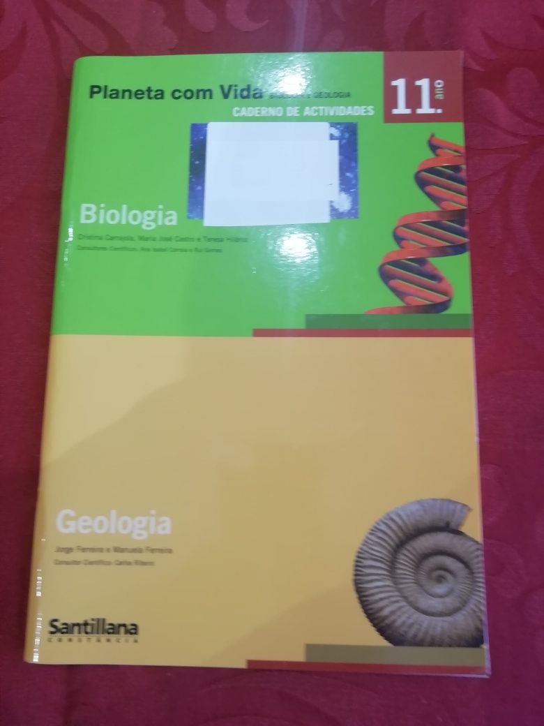 Livros 11 ano - Biologia e Geologia