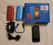 Nokia 500 ładowarka słuchawki plecki folia