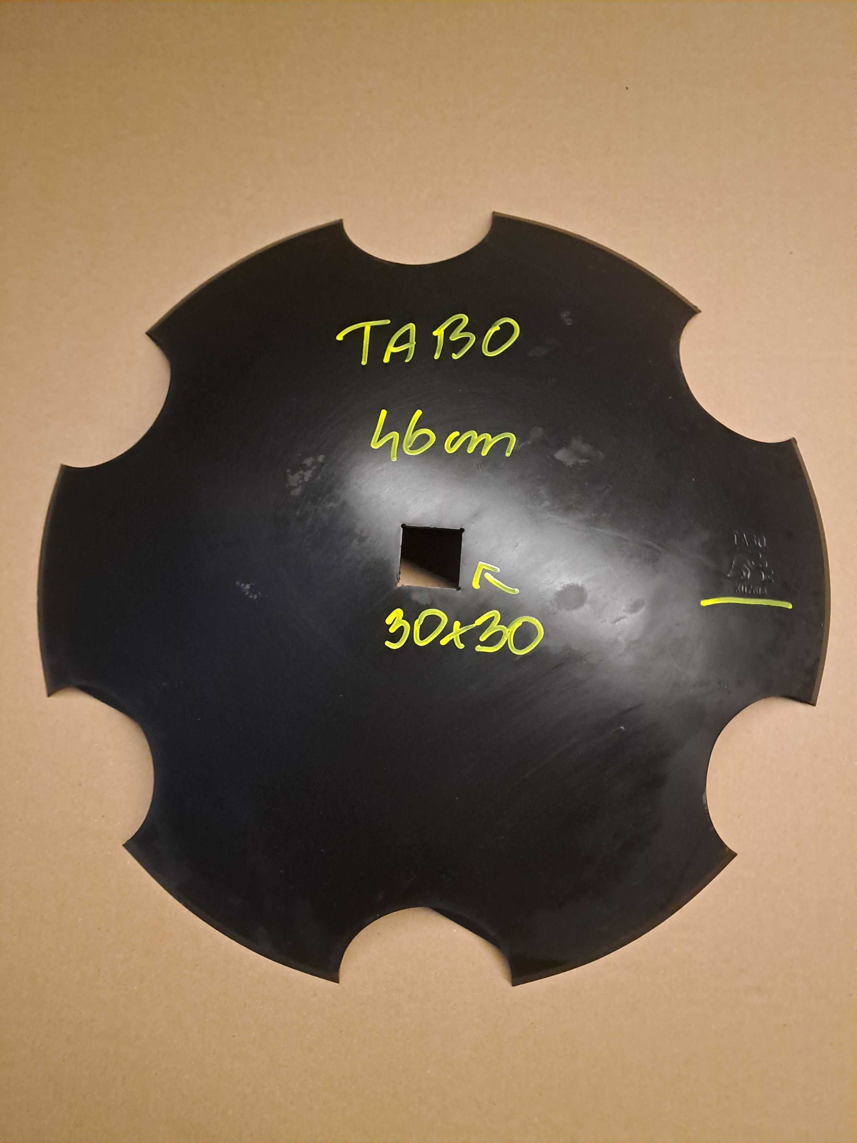 talerz do talerzówki brony talerzowej 46cm  TABO 30x30