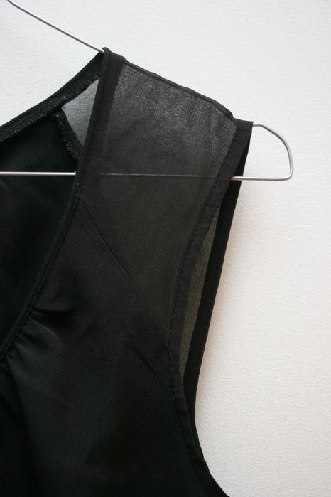 Blusa Alças Transparentes Bershka