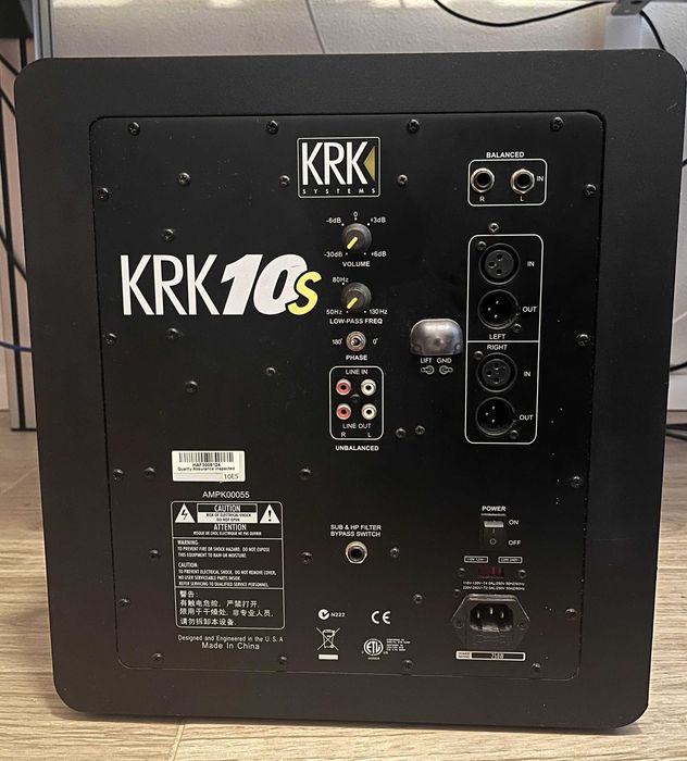 Subwoofer KRK Systems 10s