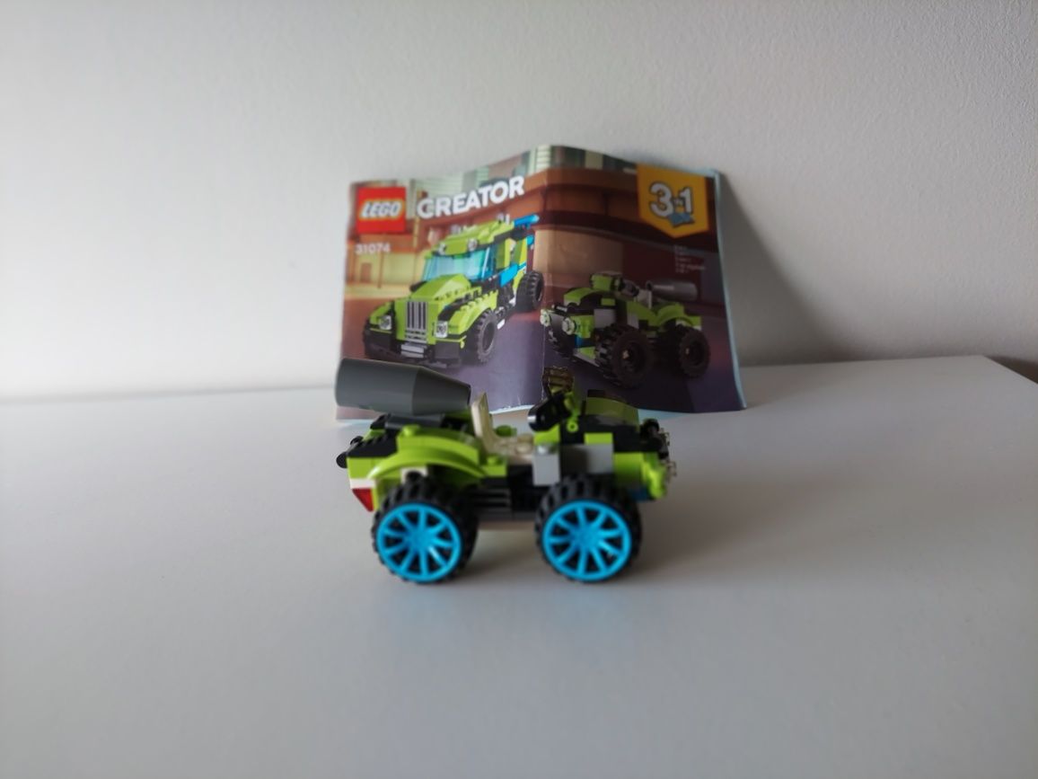 Lego creator 3w1 31074 kompletne wyścigówka