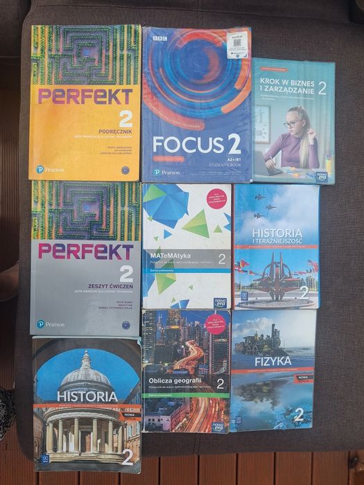 Podręczniki do liceum klasa 2