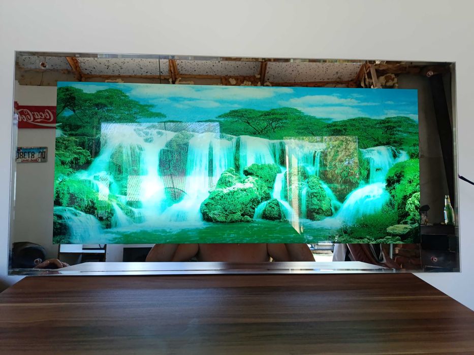 Obraz podświetlany PRL efekty