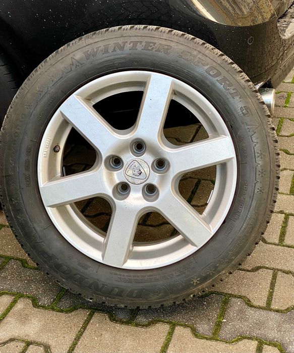 Komplet kół 16” Alufett + zimówki Dunlop 205/60R16 5x114,3 super stan