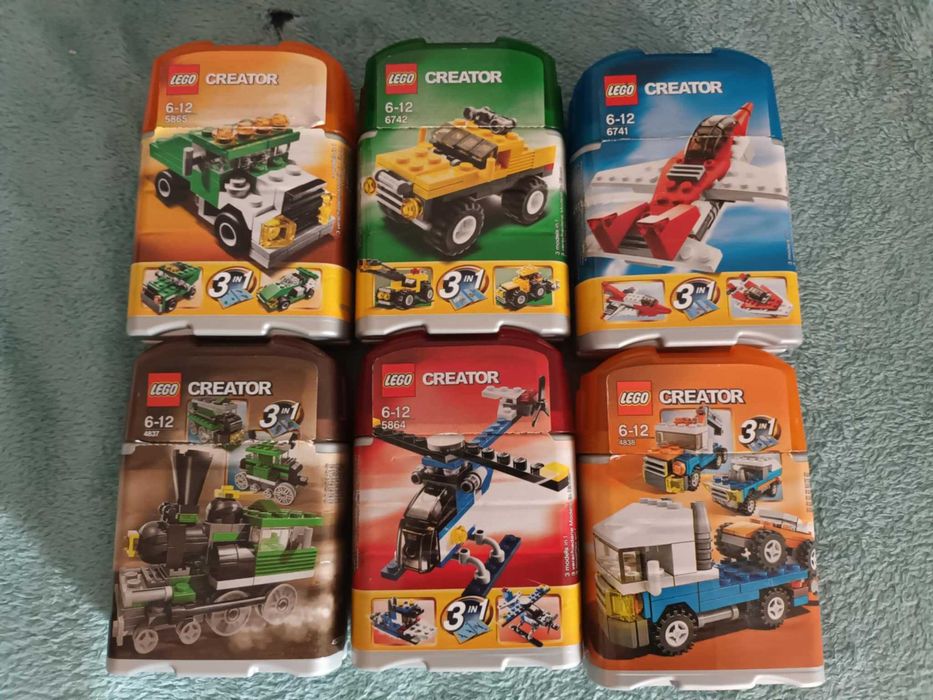 Zestawy LEGO, Pojemniki LEGO i Figurki LEGO