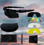 Солнцезащитные очки Оakley-3.0 Black, черные, с поляризацией.опт.дроп