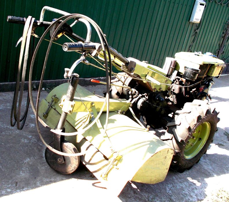 Мотоблок Кентавр 1080Д5 8 л.с.+приспособления для картошки.стартер.АКБ