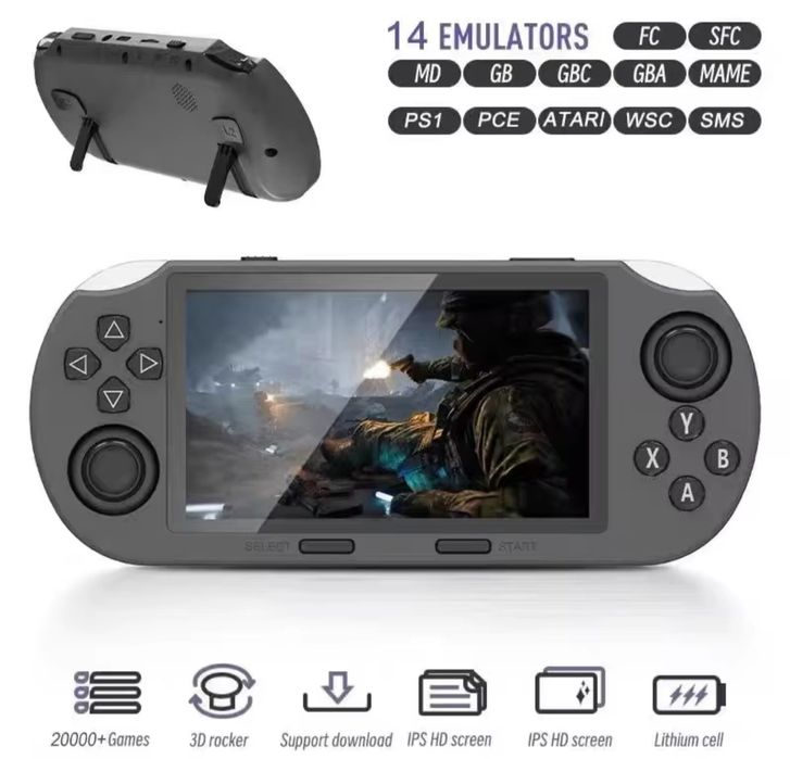 konsola SF 3000 jak R36S data frog retro PSX 14 emulator  20000 gier