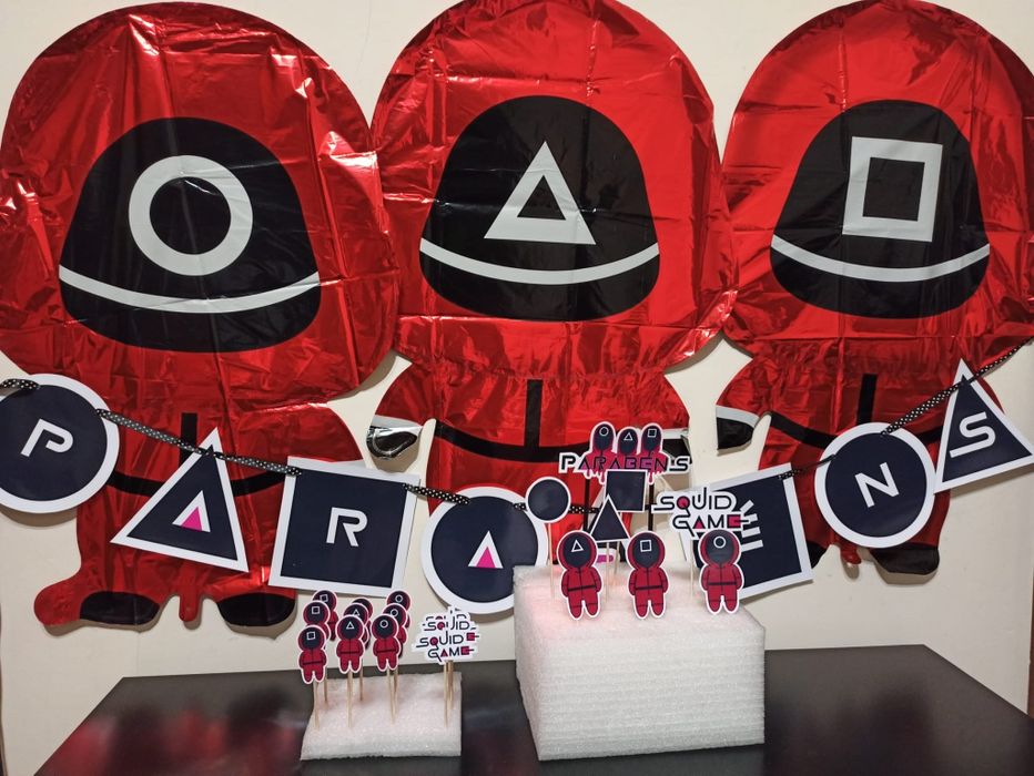 Kits de festa em casa - com balões,banners e muito mais!