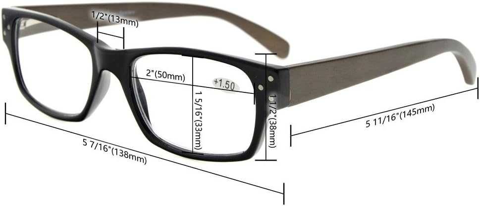 Nowe okulary korekcyjne / +2,5 / 3 szt / czarne / 946