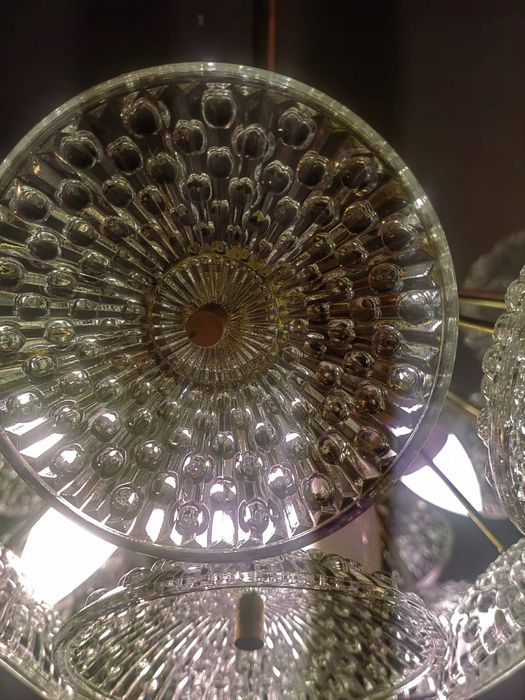 Zyrandol krysztalowy  Sputnik Vintage