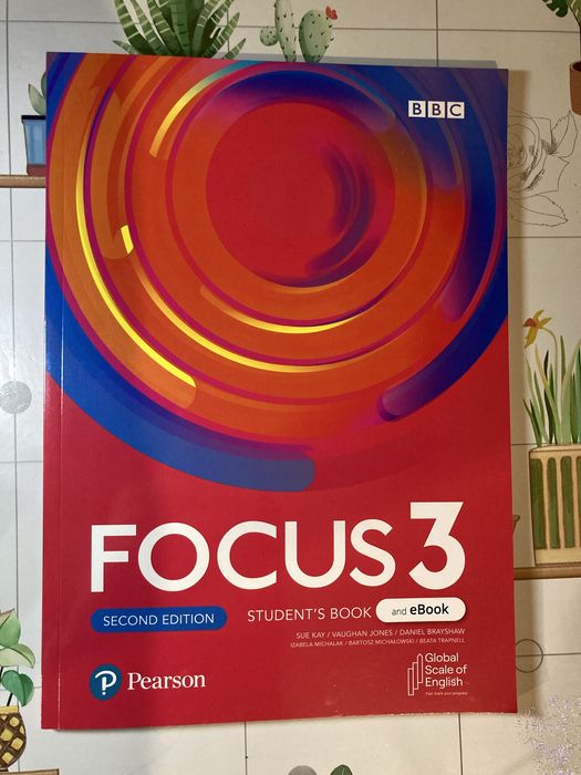 Учебник и рабочая тетрадь Focus 3