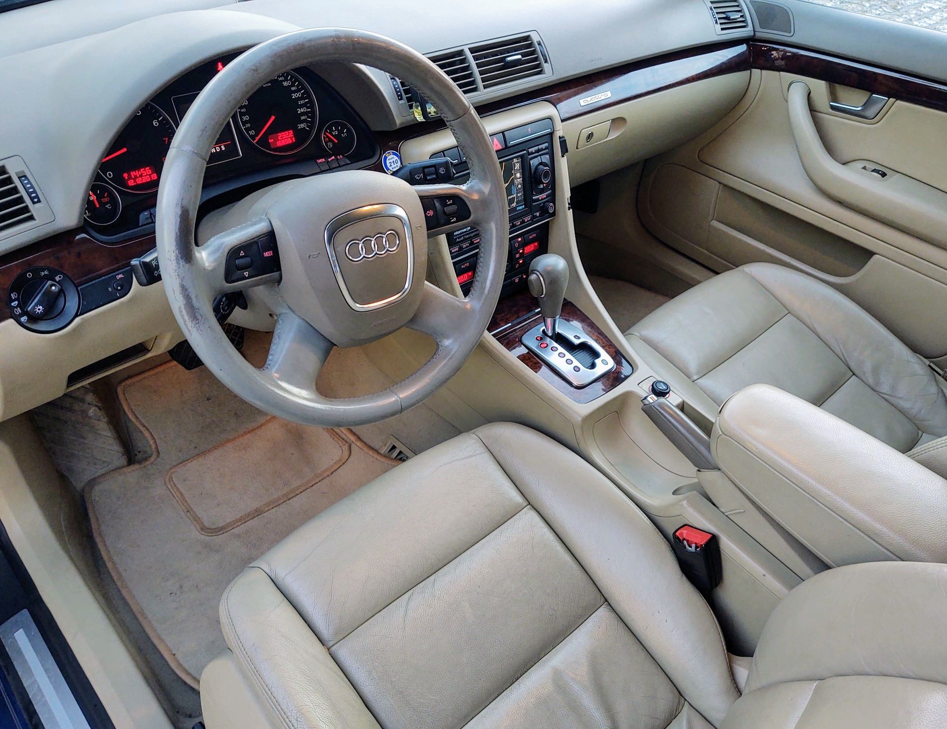 Audi A4 3.2 V6 260KM 2007 Quattro Bogate wyposażenie Zobacz