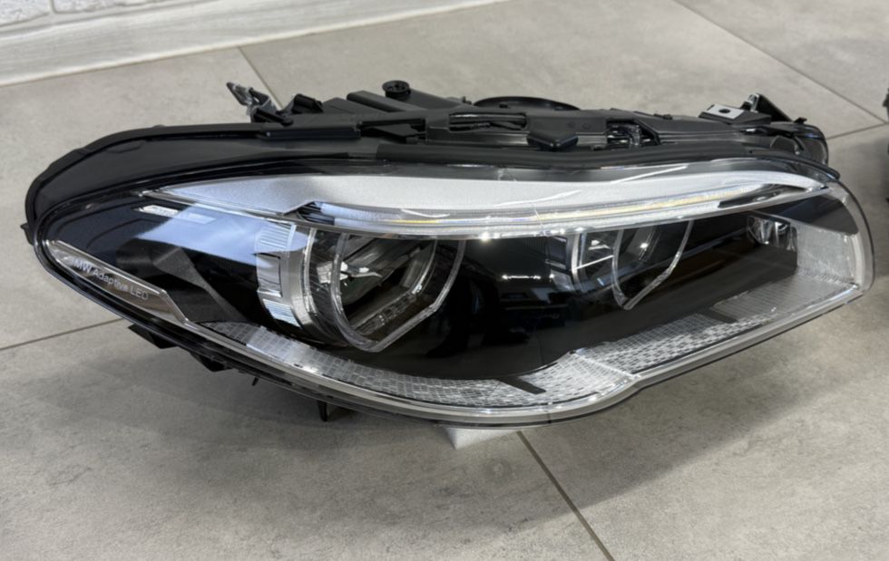 LED фары рестайлинг для BMW F10 F11 2010-2013 бмв лед оптика фары ф