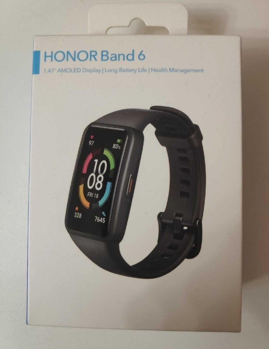 Новый фитнес браслет Honor band 6 (европейская версия).