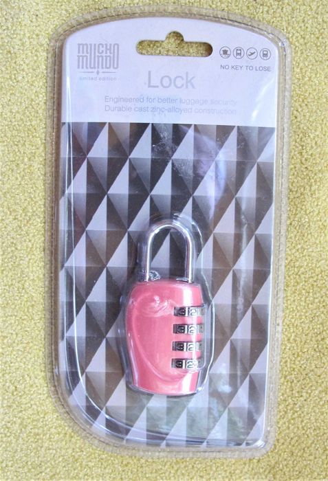 Kłódka - czterocyfrowy zamek szyfrowy- nieużywana