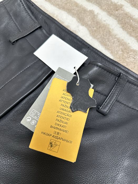 Ексклюзив, штани H&M із натуральної шкіри