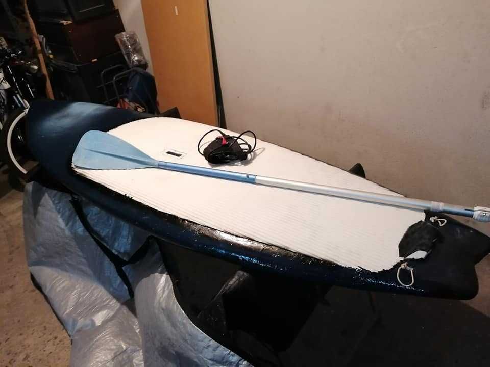 SPO Paddleboard 9 Epoxy prancha de SUP surf Evolution Funboard FCS