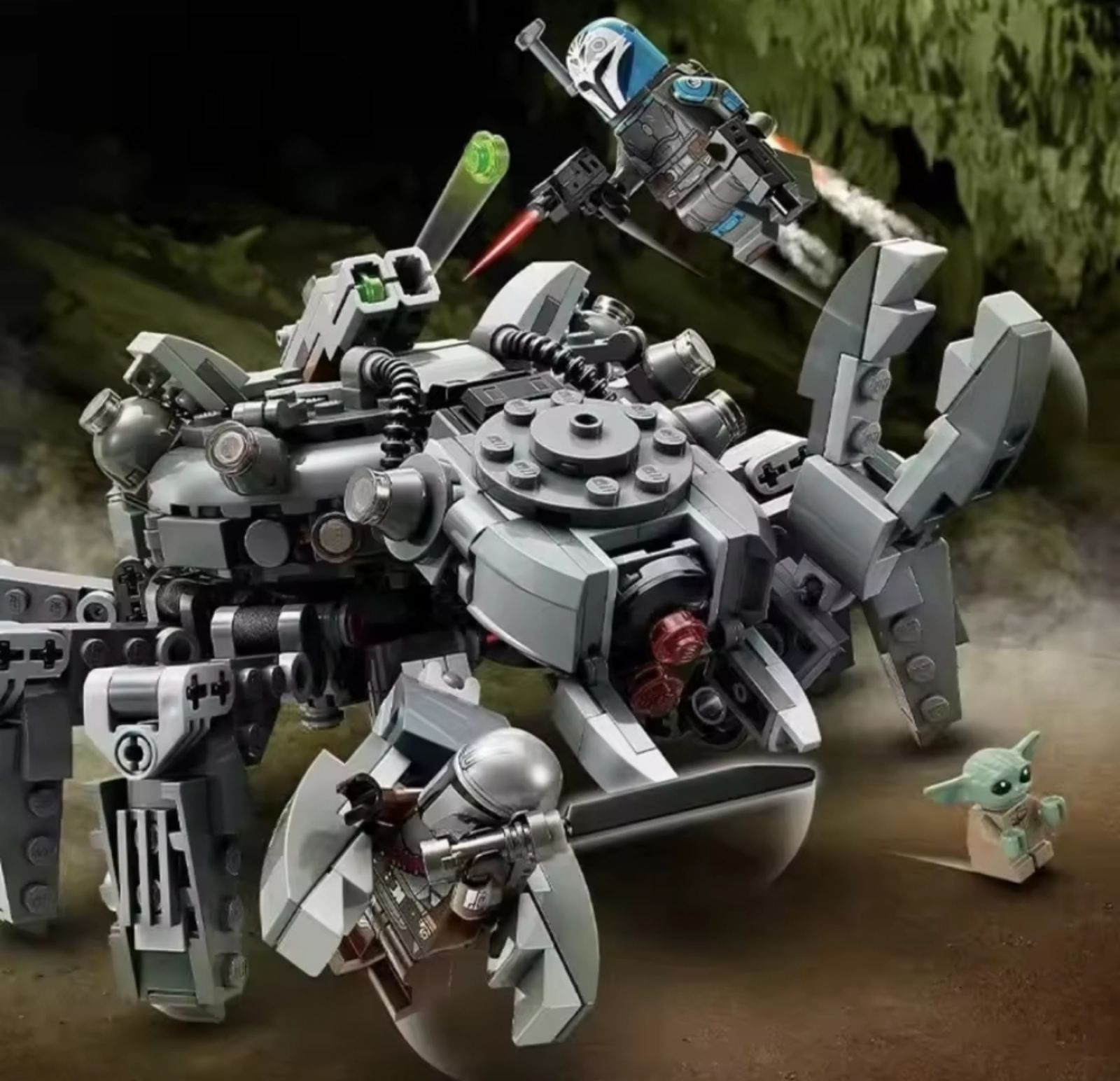 Конструктор 1в1 Lego Star Wars 75361 Танк - Паук  ( 526 дет )