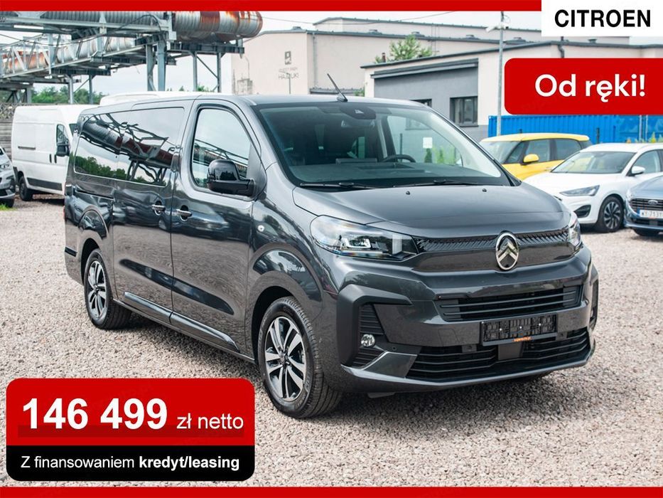 Citroën SpaceTourer XL L2H1 Plus EAT8 2.0 180KM !! Aktywny Tempomat !! Nawigacja !!