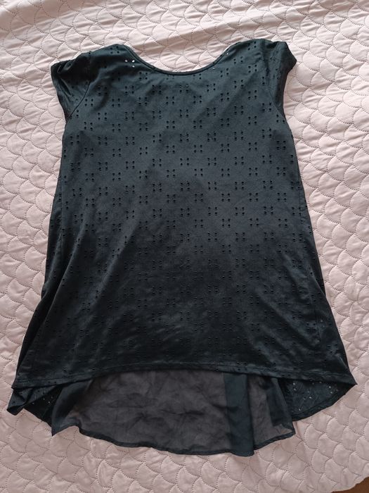 Bluzka czarna bawełniana