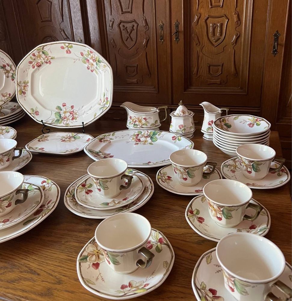 Villeroy&Boch Portobello.Вишуканий квітковий сервіз