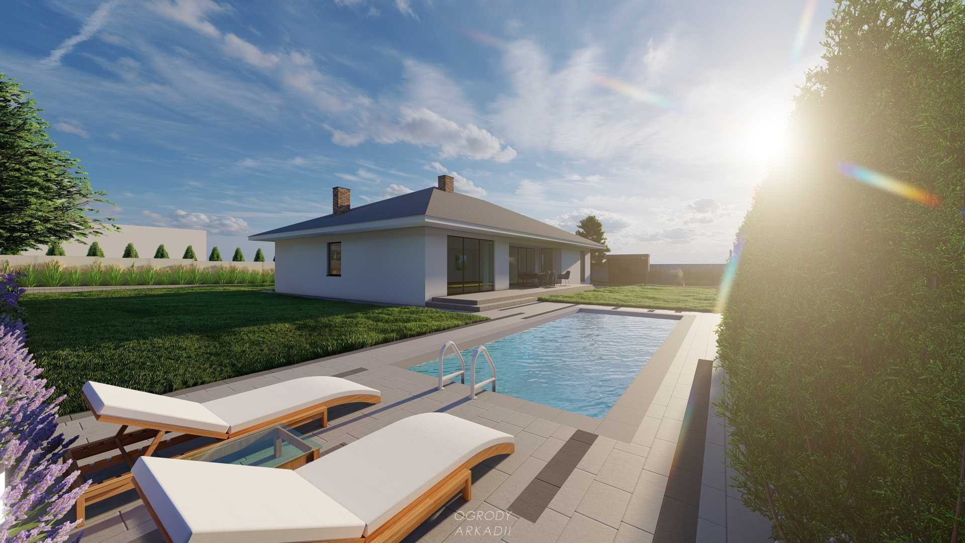 Projektowanie ogrodów, wizualizacje 3D, architektura krajobrazu