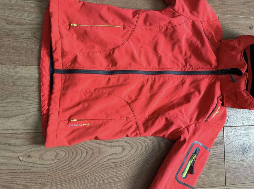 CMP kurtka softshell 140 z kapturem