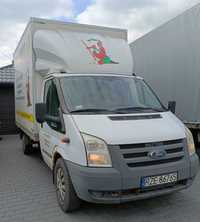 Ford Transit kontener z winda