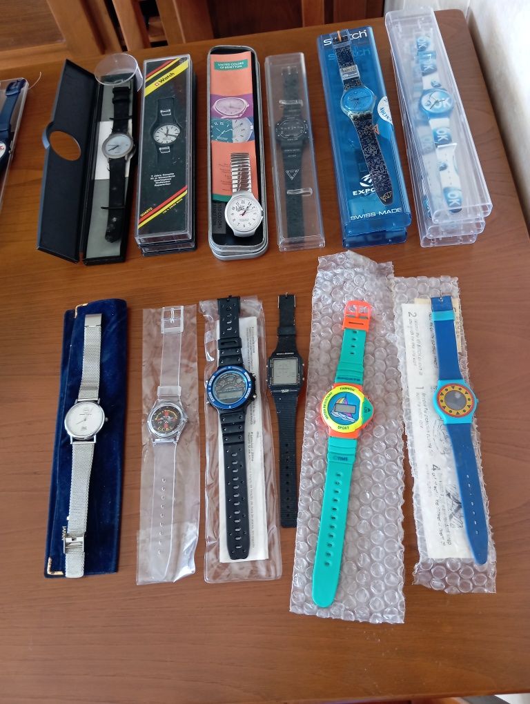 Relógios para coleção