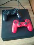 PS4 Slim 500gb + 2 pady