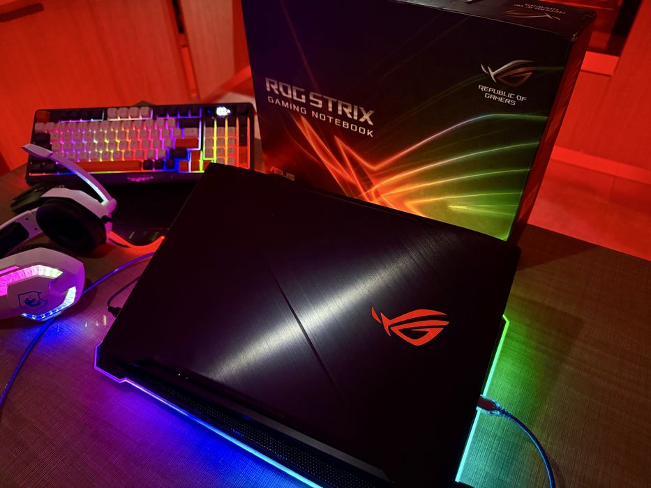 ЗСУ Знижка! Идеал Мощный игровой ноутбук Asus Rog с полным комплектом