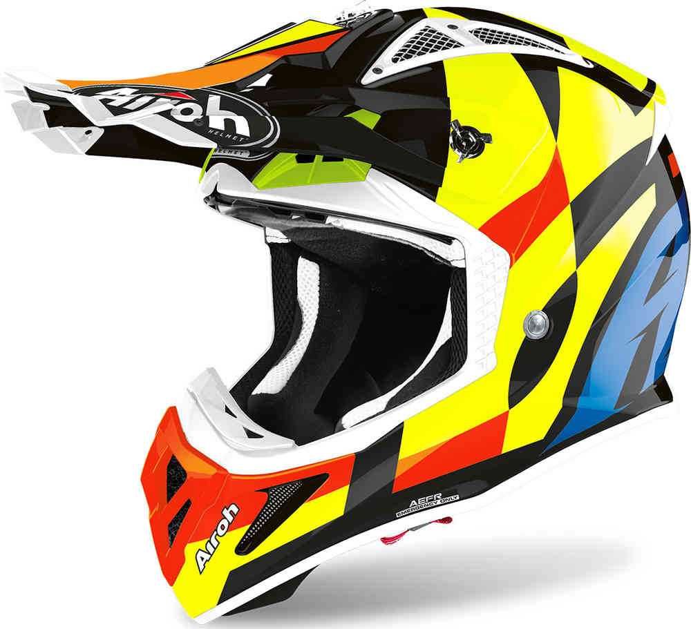 Kask na cross ,enduro,motocross,MX Airoh AVIATOR Ktm,Husqvarna,Beta