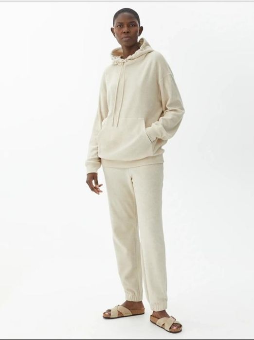 Arket махрові бавовняні жіночі штани джогери