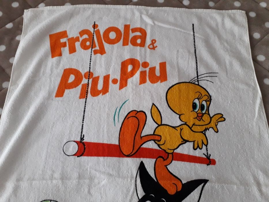 Toalha de praia Piu piu e Frajola