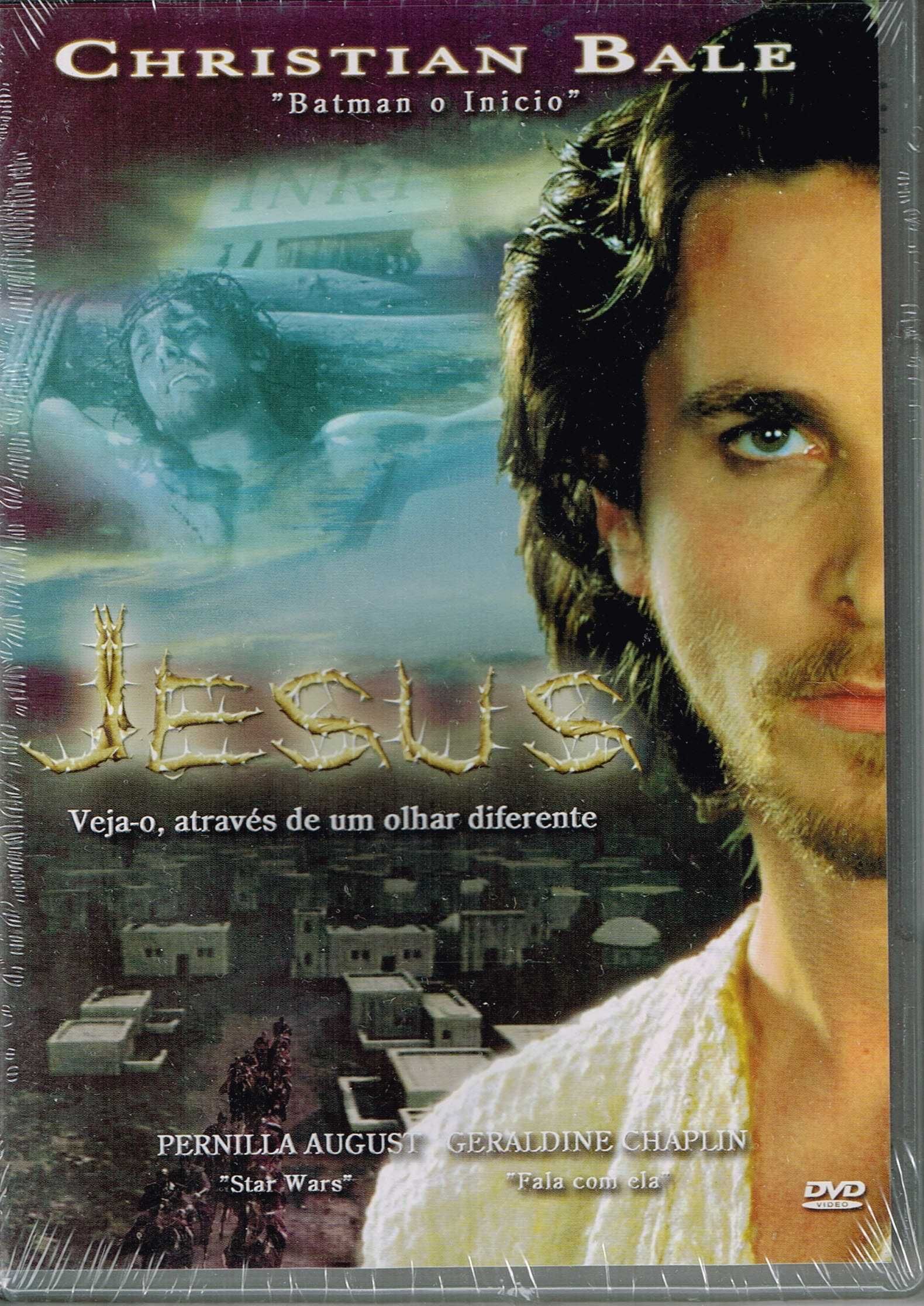 Filme em DVD: Jesus (com Christian Bale) - NOVO! SELADO!