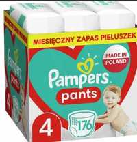 Pampers pants 4 karton 176 szt Nowe, wysyłka olx