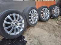 Alufelgi 17" 5x112 ET45 7J Audi Skoda VW + Opony letnie 225/50R17