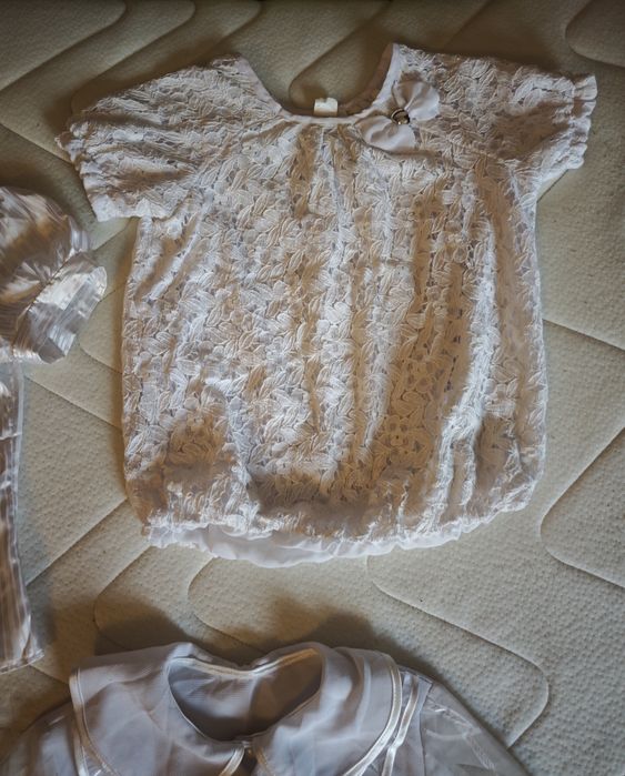 Zestaw 3 bluzek dziewczęcych rozmiar 146