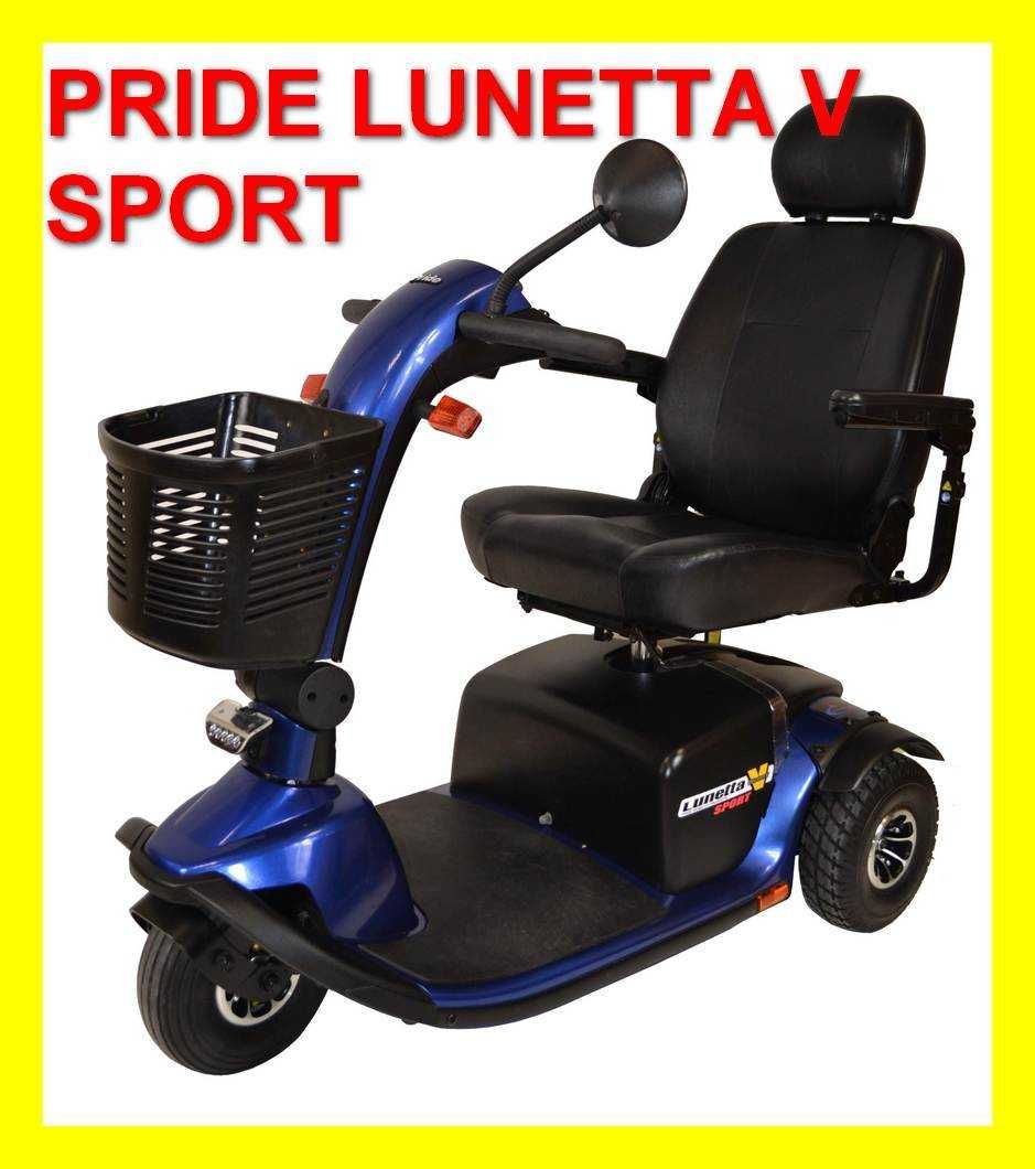 Skuter wózek inwalidzki elektryczny PRIDE LUNETTA V SPORT do windy