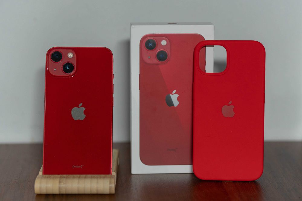 Gwarancja! | iPhone 13 | 128GB | kondycja 77% | pudełko | etui |